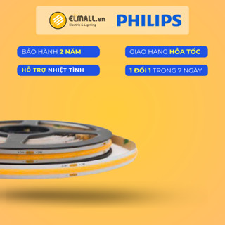 (NewModel) Đèn led dây COB LS161 Philips cao cấp, 13W/M 24V ánh sáng tràn viền k lộ mắt led, CRI>90