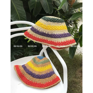 [ Ảnh thật ] Nón cói 7 màu đẹp nhất 2024
