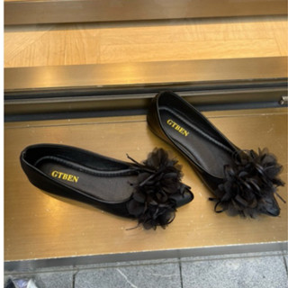 Giày bệt Nữ Hoa Nơ phong cách cô dâu A16GA