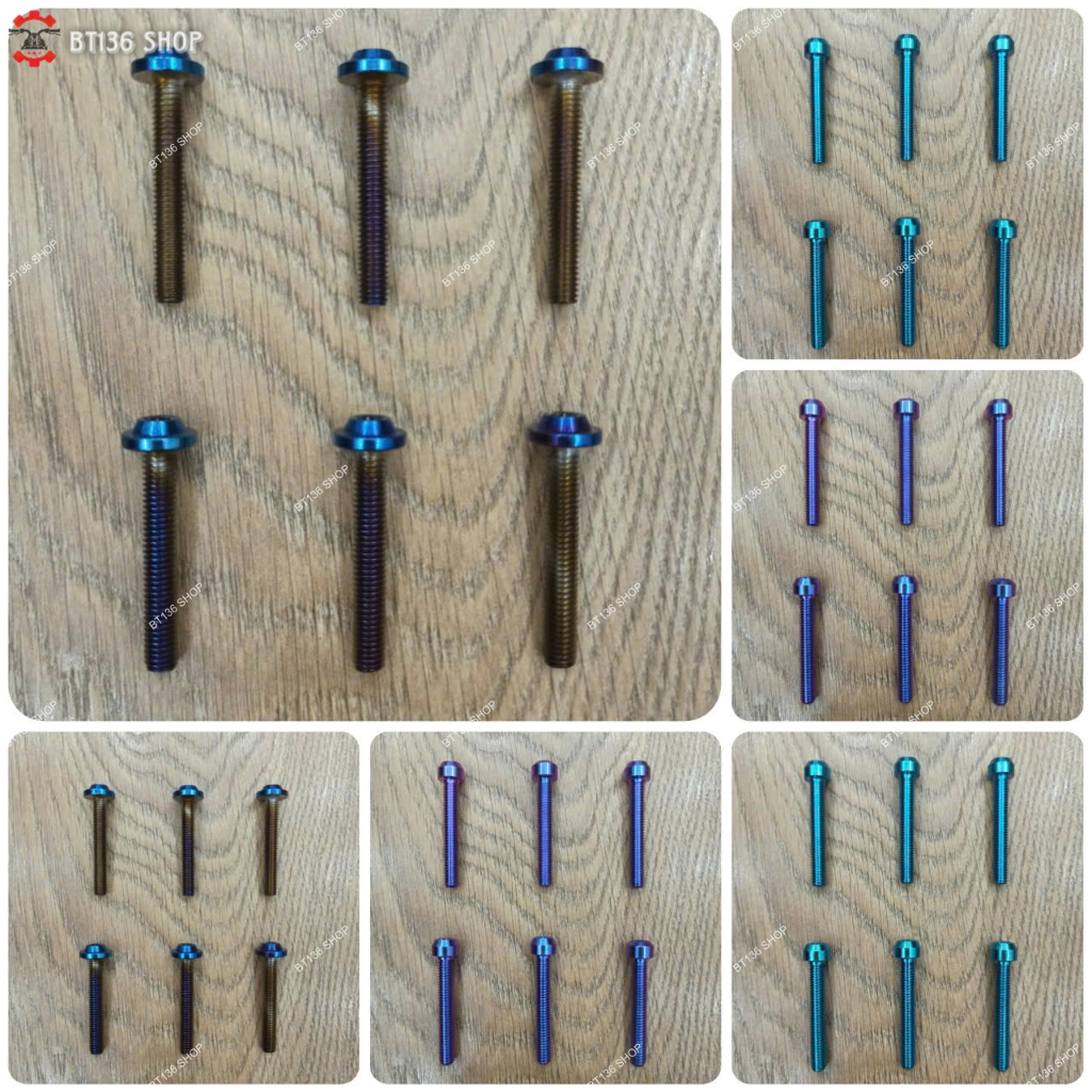 Ốc 6x40 GR5 / Proti - Đầu Trụ
