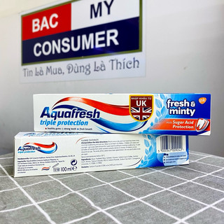 Kem đánh răng Aquafresh Triple Protection Cavity 100ml