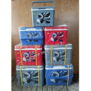 Thùng đá vuông từ 6l -45l màu xanh,màu đỏ, màu xám giữ lạnh tốt. Thùng đá bibi nhựa tý liên siêu hot