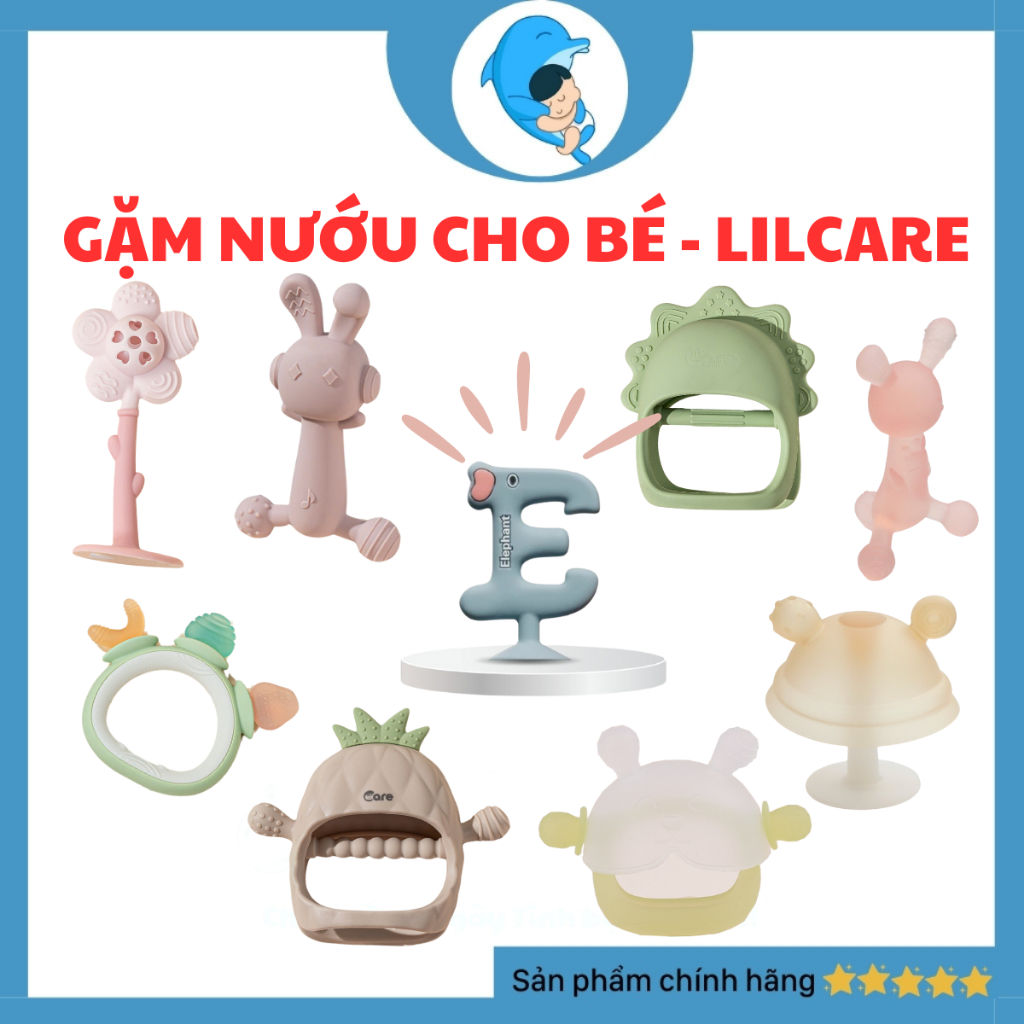 Gặm Nướu Cho Bé LILCARE Chất Liệu An Toàn Không Chứa BPA, Cao Cấp Chính Hãng MECAHEO