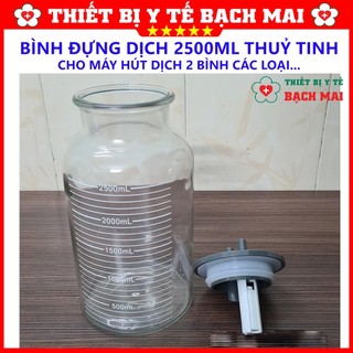 Bình Đựng Dịch Cho Máy Hút Dịch 2 Bình 2500ml Các Loại