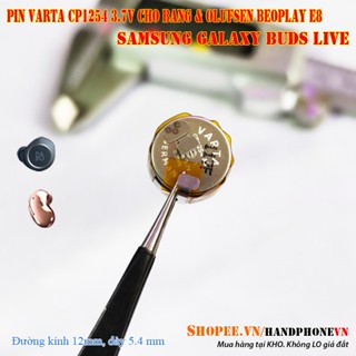 Pin Varta CP1254 3.7V cho tai nghe Bang & Olufsen Beoplay E8, Samsung Galaxy Buds Live ( LIR1254 12054 )