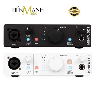 [Chính Hãng] Soundcard Arturia MiniFuse 1 - Sound Card Mini Fuse Bộ Thu Âm, Livestream USB Audio Interface