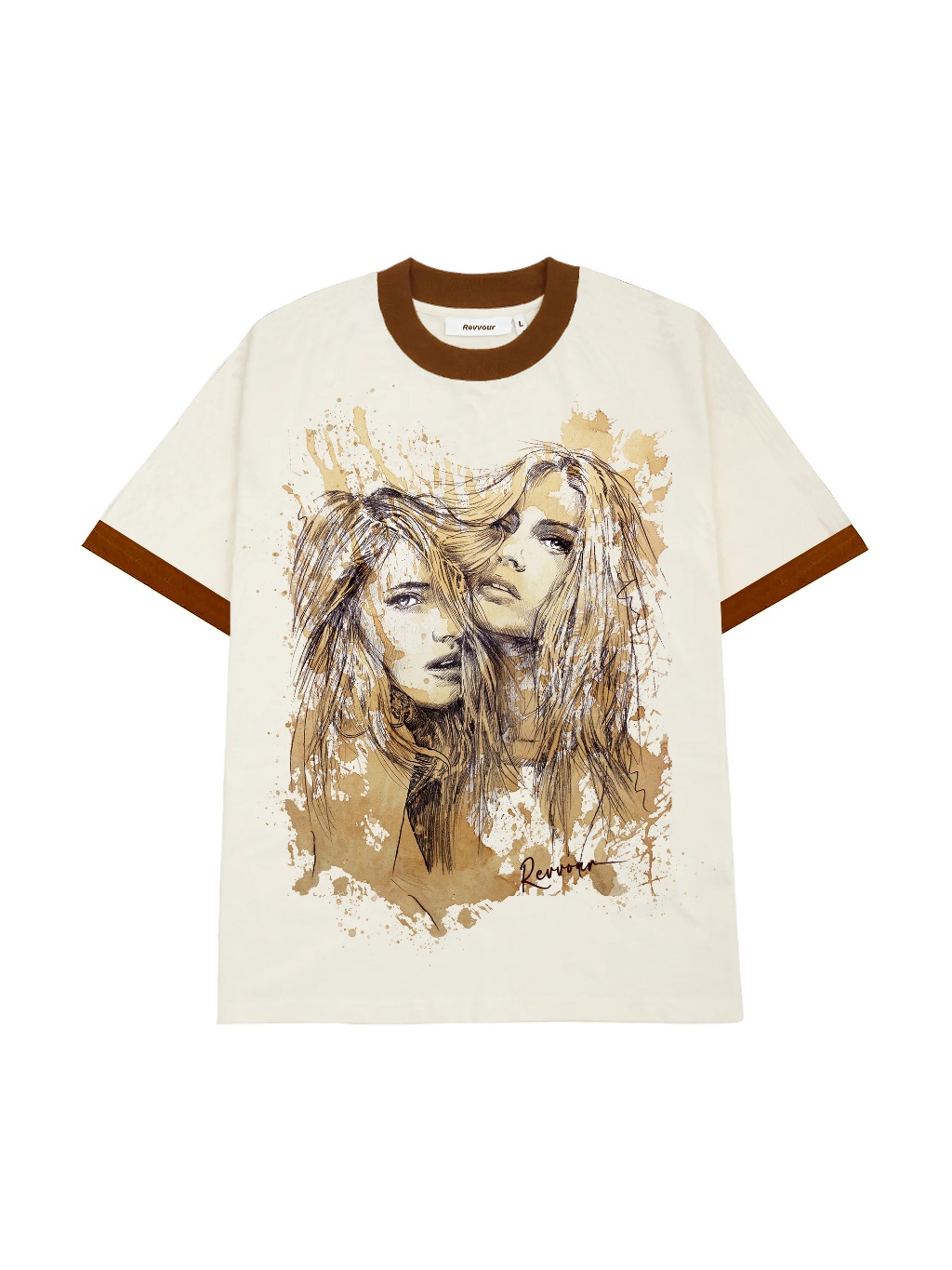 Áo Thun Oversize Chị Chị Em Em - Local Brand Revvour Hàng QC 2026
