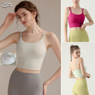 Áo bra mút đúc 031 tập yoga , Gym bra lulu dây mảnh vải thun lạnh mút đúc chắc chắn