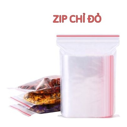 [ZIP CHỈ ĐỎ] 1KG TÚI ZIP CHỈ ĐỎ