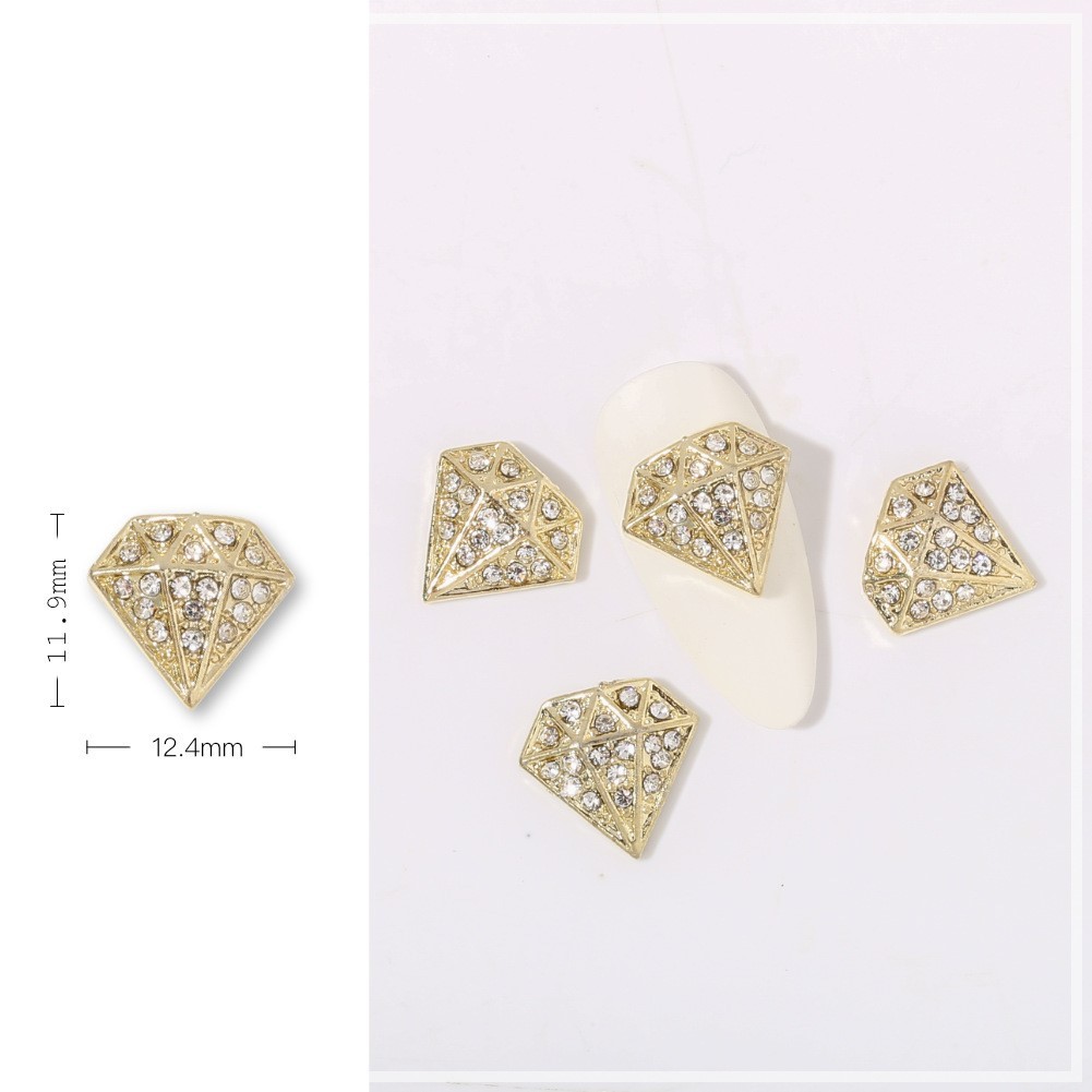 SET 4V  charm kim cuong N23 trang trí nail
