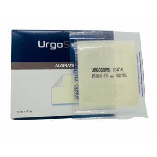gạc thấm hút chứa calci Alginate URGOSORB 10x10