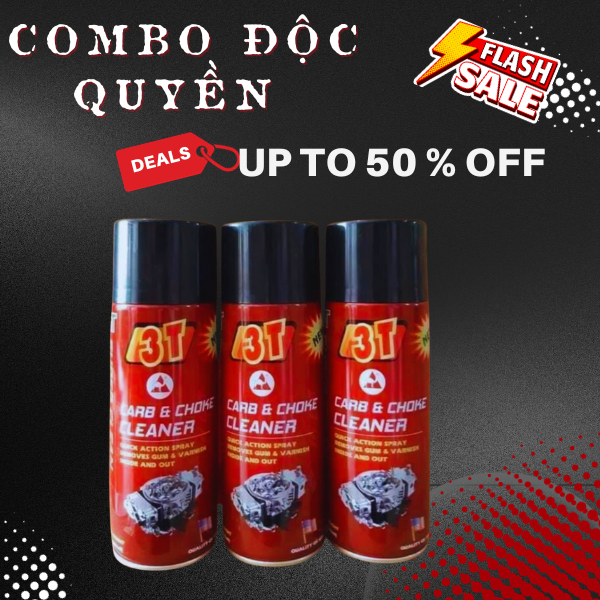 COMBO 3 CHAI XỊT CHẾ 3T SIÊU SẠCH