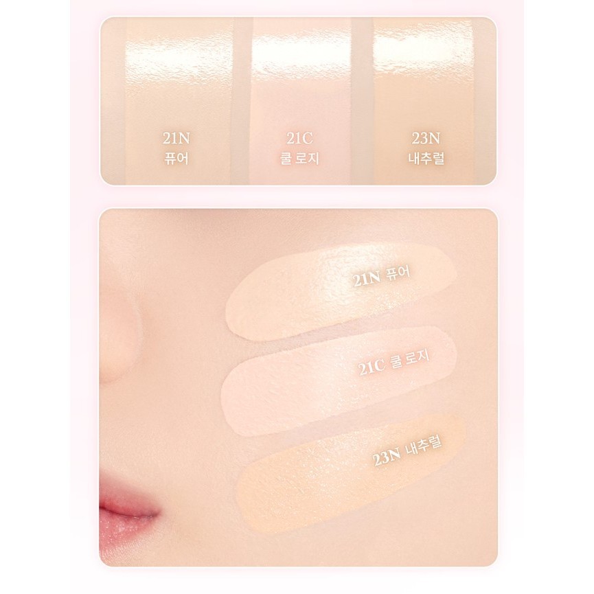 [SALE] Phấn nước hình trái tim dasique Water Dewy Gel Cushion SPF 50+ PA++++| Sweet Heart Collection | BigBuy360 - bigbuy360.vn