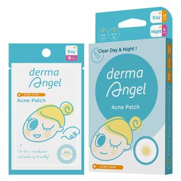 Miếng dán Mụn Derma Angel ( dùng cho ngày ) hộp 18 miếng
