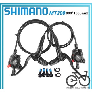 Thắng xe đạp - Bộ phanh dầu Shimano BL-MT200 - Chính hãng