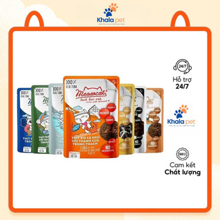 Pate cho Mèo MEOWCAT, Gói 70g, 9 vị hấp dẫn