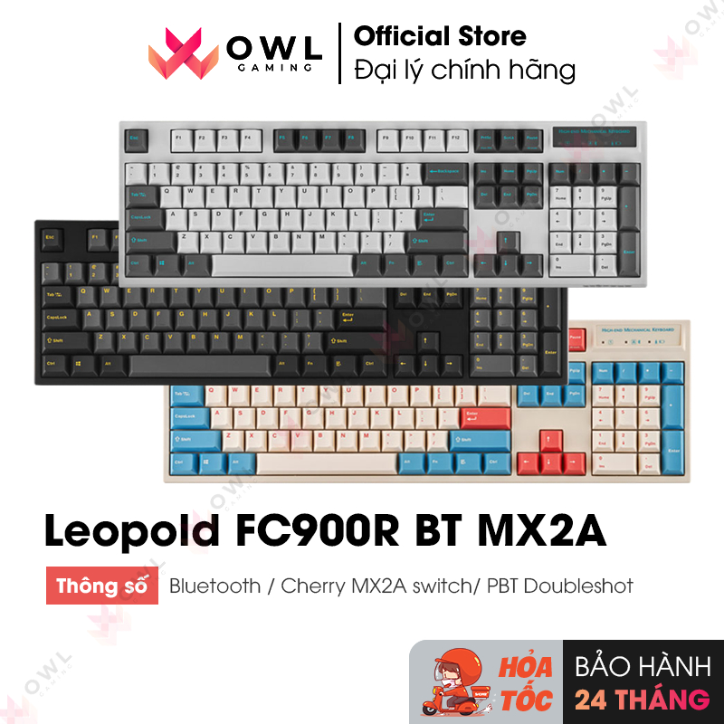 Bàn phím cơ Leopold FC900R Bluetooth MX2A Series (Hàng chính hãng)