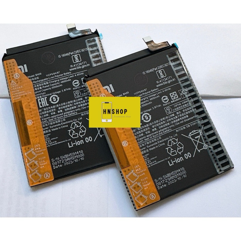 Pin Xiaomi Redmi Note 10 BN59 5000mAh Zin Chính Hãng- Bảo Hành 6 Tháng