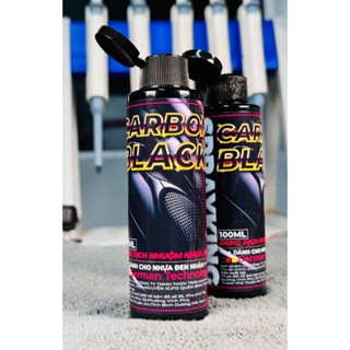 Chai dung dịch kem nhuộm nhựa đen nhám Sprayking Carbon Black 100ml