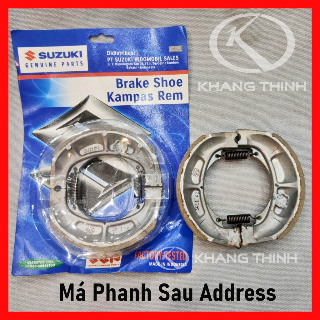 Má Phanh - Bố Thắng Suzuki Address 110 ( UK 110) - Hàng Chính Hãng