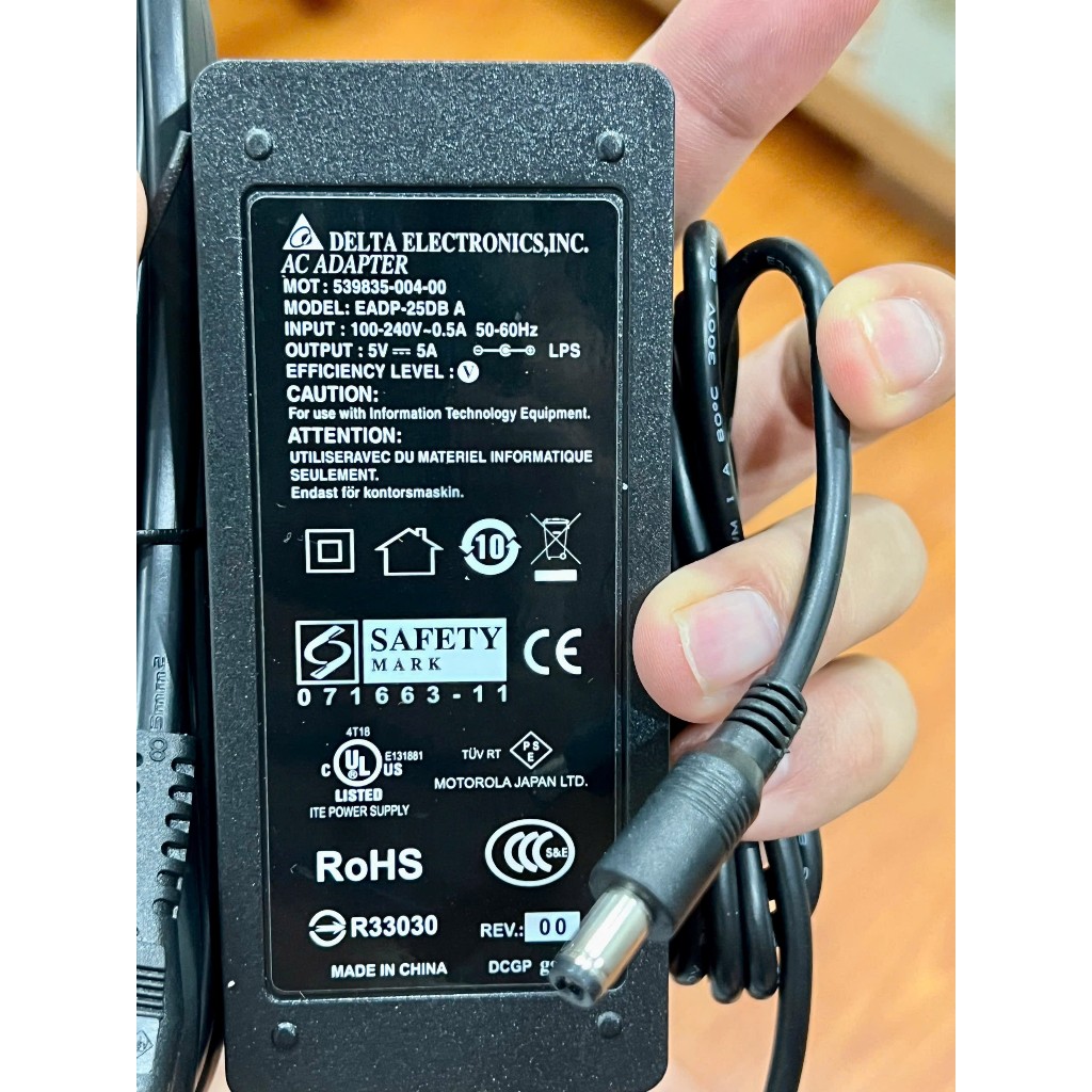 ADAPTER NGUỒN 5V 5A DELTA