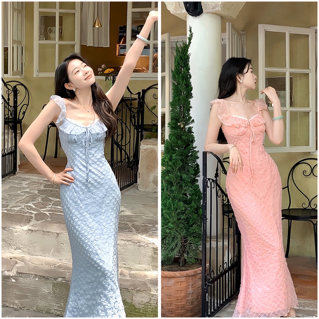 Đầm Ôm Body Dáng Đuôi Cá Tay Cánh Tiên HH88 HaLuu Store | BigBuy360 - bigbuy360.vn
