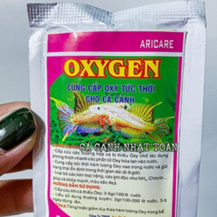 OXYGEN CUNG CẤP OXY TỨC THỜI CHO CÁ 5G