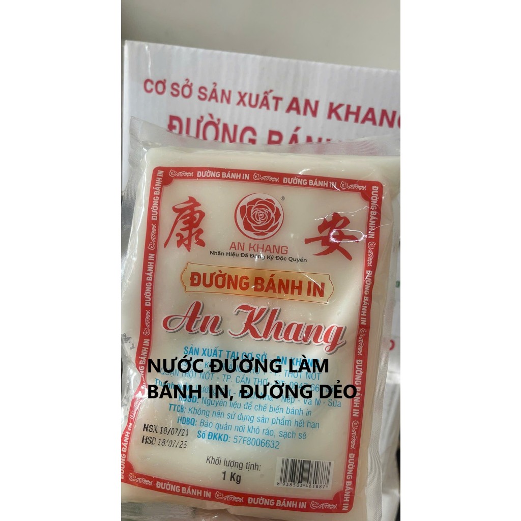 THÙNG 10KG NƯỚC ĐƯỜNG LÀM BÁNH IN, ĐƯỜNG DẺO
