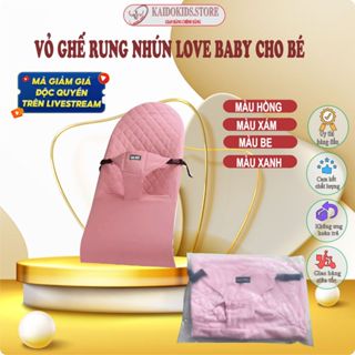 Vỏ bọc ghế nhún cho bé, Vải bọc ghế rung cho bé, Chống Võng Lưng Bé, Vải cotton Thoáng Mát.