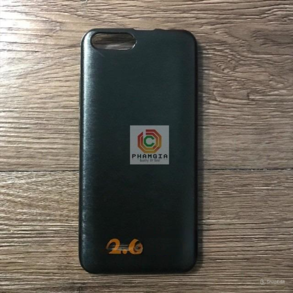 Ốp lưng Sharp Pi (if 9007) màu đen dẻo mềm (có video)