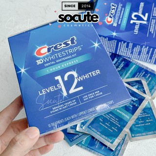 Miếng Dán Trắng Răng Crest Cấp Tốc 1 HOUR EXPRESS ( Trắng Nhanh Trong 1 Giờ)