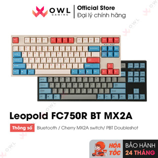 Bàn phím cơ Leopold FC750R Bluetooth MX2A Series (Hàng chính hãng)