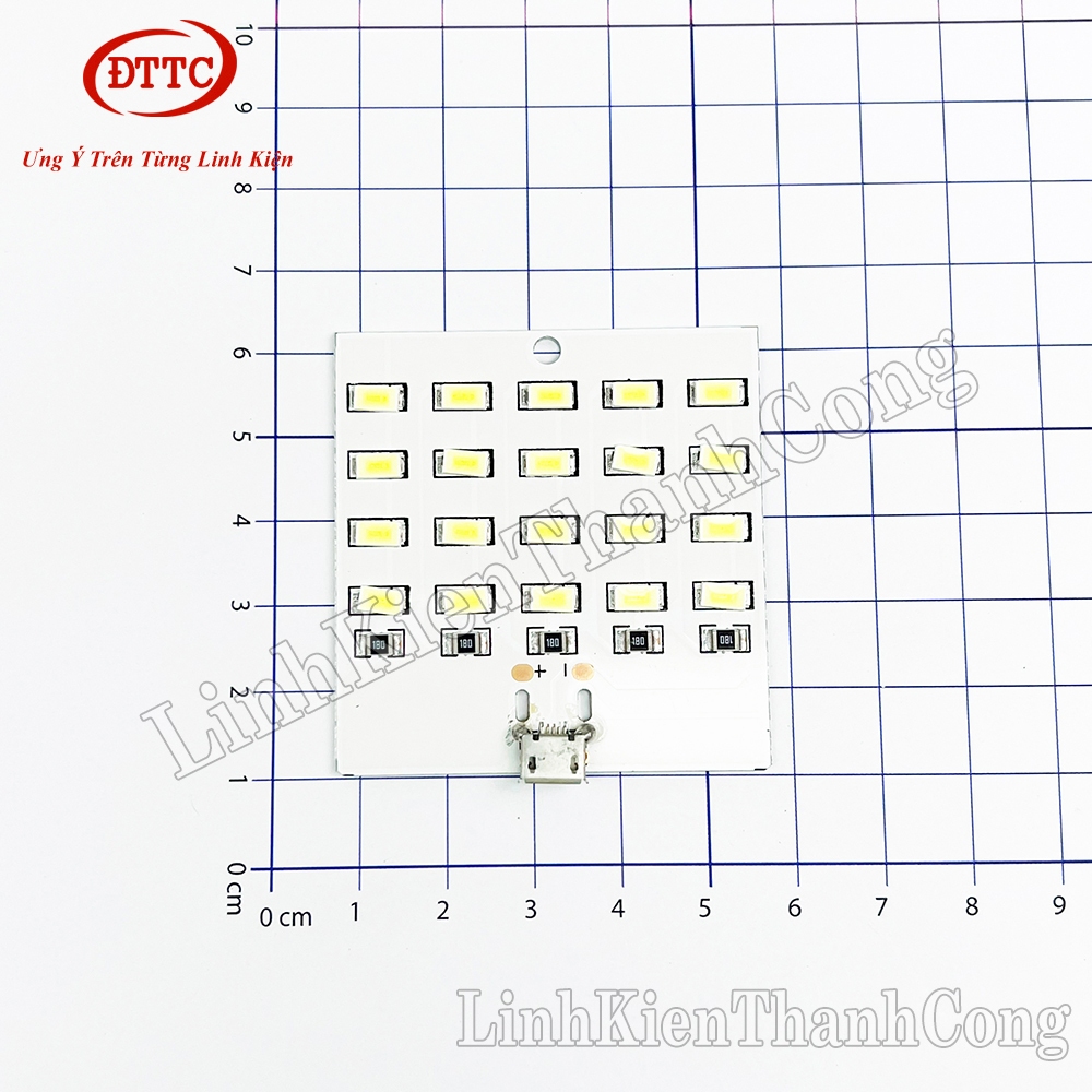 Bộ 2 Chiếc Module LED 20 Bóng Siêu Sáng Nguồn Micro USB