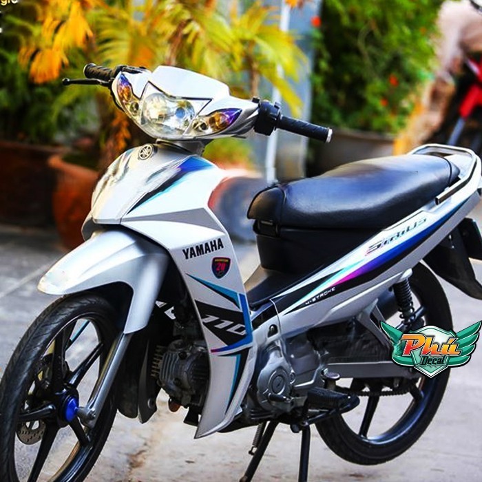 Tem rời Sirius 20 năm xe bạc đen (W)