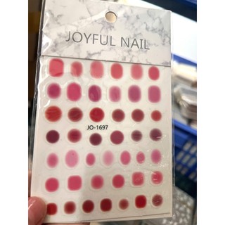 sticker trang trí nail hinh tim