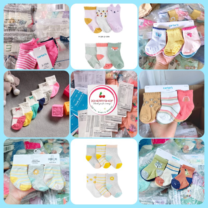 Combo 6 vớ Carter’s (mua tại Web us)