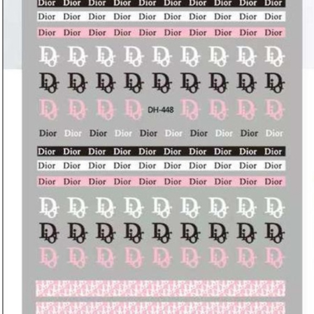 sticker thương hiệu mã mới DH
