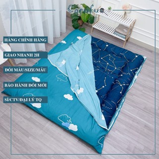 Ga bọc Nệm Topper 2 mặt kéo khoá 1mx2m 1m2x2m 1m4x2m 1m6x2m 1m8x2m 2mx2m | Chất Polyester cao cấp | CARUFU