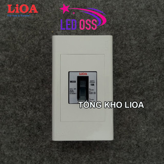 Mặt chứa 1 cầu dao MCCB 2 cực - CB cóc