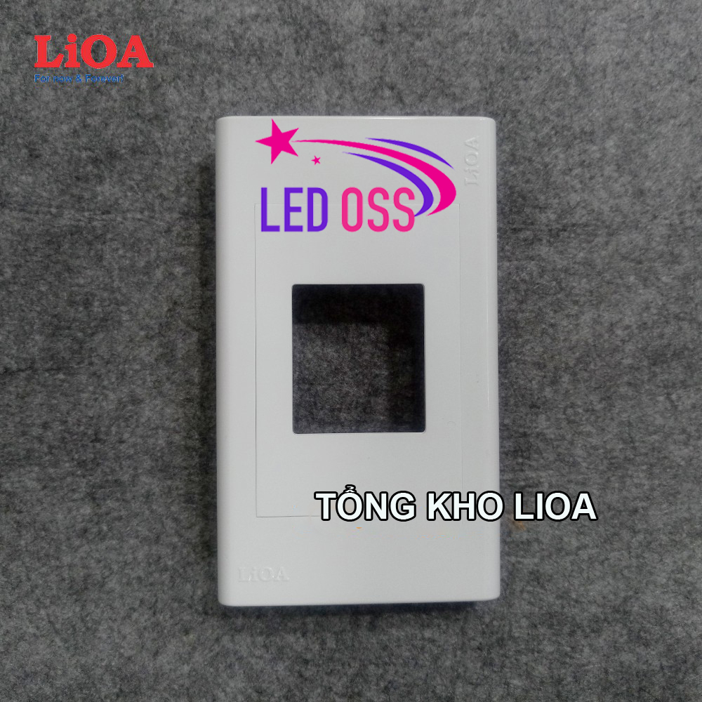 Mặt chứa 1 cầu dao MCCB 2 cực - CB cóc