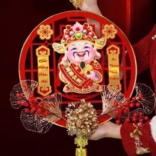  Dải treo thần tài  thần tài lắc đầu   mẫu mới Tết ,trang trí decor ngày Tết 