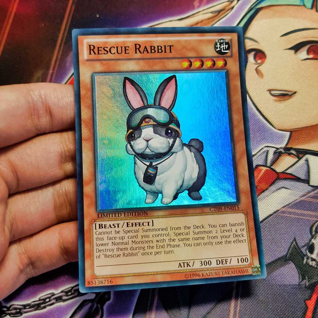 Thẻ bài Yugioh | Rescue Rabbit | CT09 Super Rare.