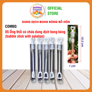 05-10 Que Dung Dịch Thổi Bong Bóng Xà Phòng Từ Quả Bồ Hòn - Sản Phẩm Thiên Nhiên, An Toàn Cho Bé