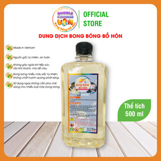 Chai 500ml Dung Dịch Thổi Bong Bóng Xà Phòng Từ Quả Bồ Hòn - Sản Phẩm Thiên Nhiên, An Toàn Cho Bé