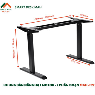 Chân Bàn Nâng Hạ Độ Cao MAH-F22 2 motor 2 phân đoạn