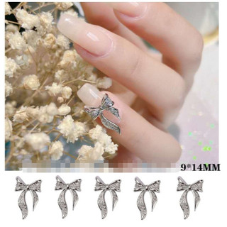 charm nơ trang trí móng tay