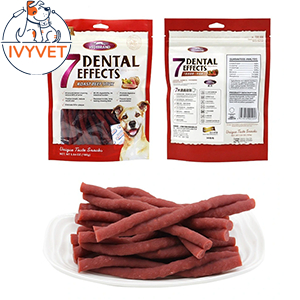 Thức ăn cho chó - Xương gặm sạch răng cho chó mèo 7 Dental Effects