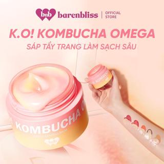  Sáp tẩy trang barenbliss K.O! KOMBUCHA OMEGA DEEP CLEANSING BALM loại bỏ trang điểm làm sạch sâu 