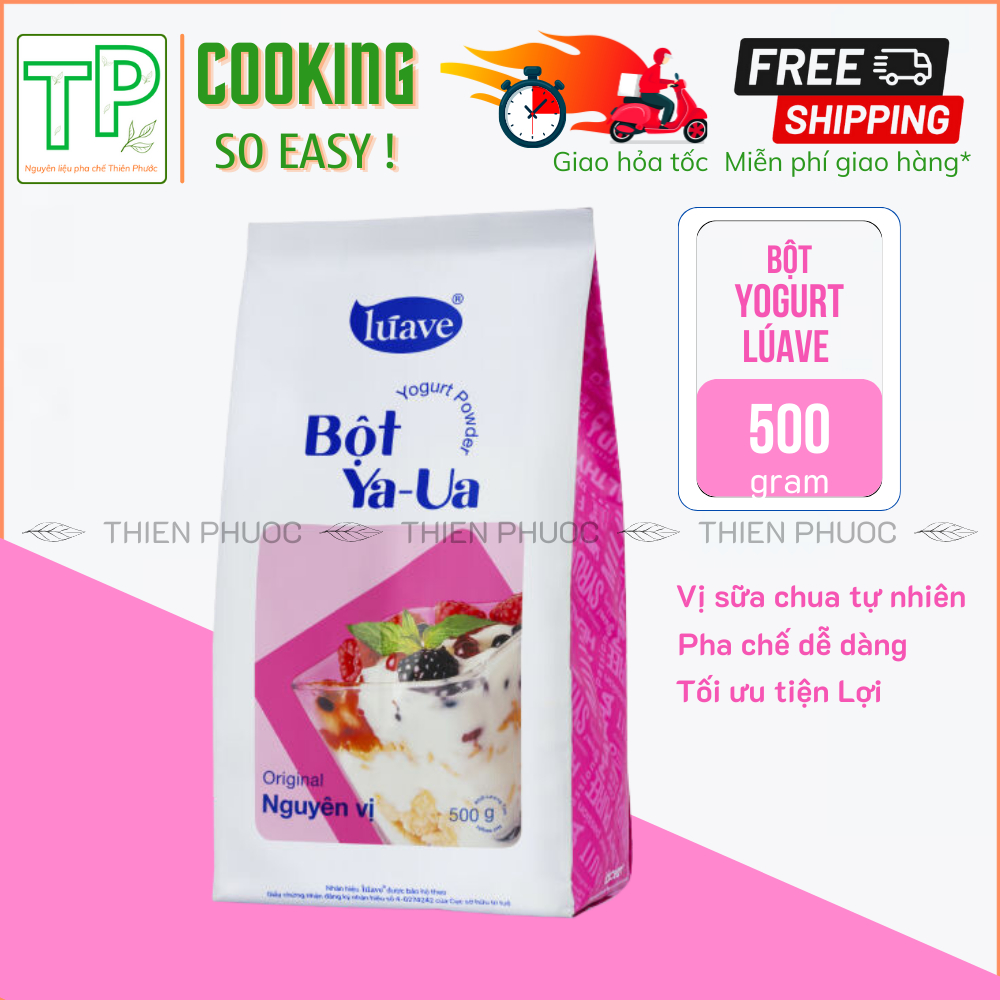Bột Sữa chua Luave gói 500g (bột Ya-ua,  bột Yogurt)