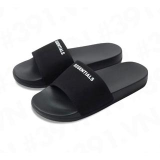  OUTLET KHÔNG KÈM BOX 391 Dép nam nữ quai ngang cao cấp ESSENTIALS cao 2.5cm 